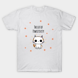 'The Cat Of Positivity' T-Shirt